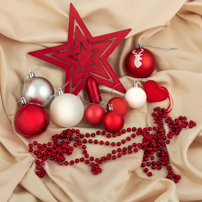 Набор украшений пластик 50 шт "Гармония" микс