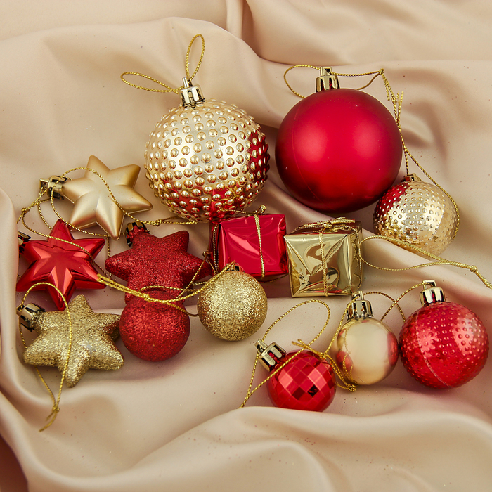 Набор украшений пластик 40 шт "Органум" микс