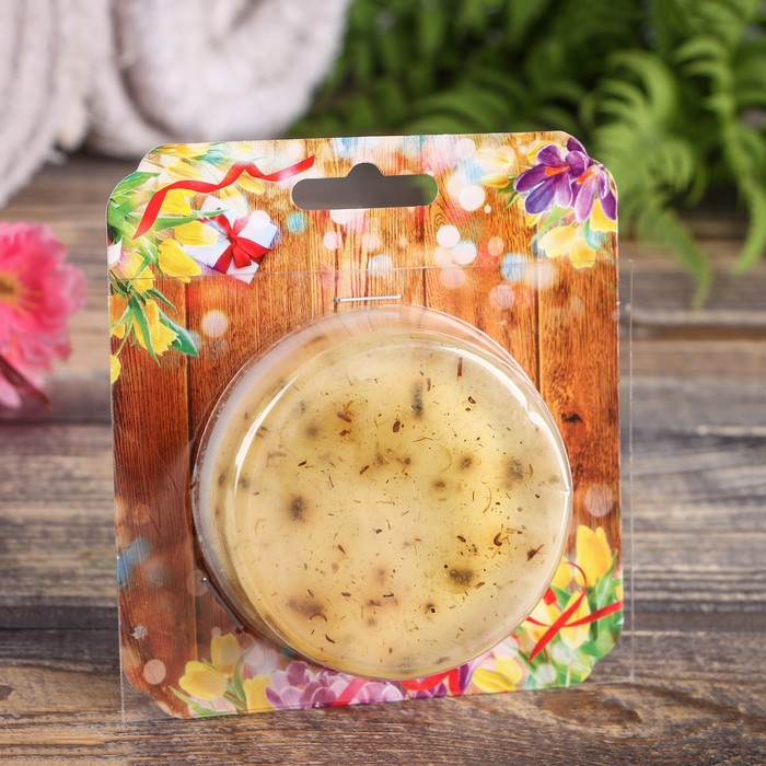 Натуральное двухслойное мыло, эвкалипт + пихта + голубая глина, "Добропаровъ", 100гр