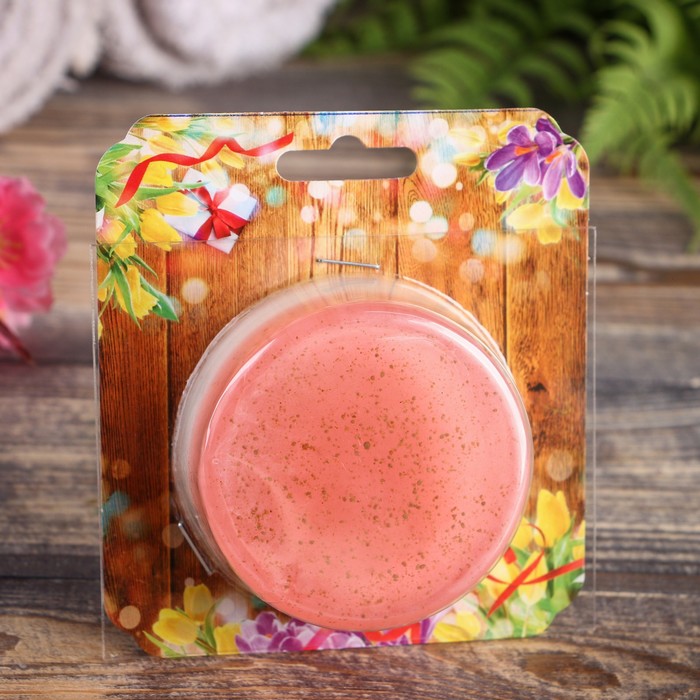 Натуральное двухслойное мыло, смородина + красная глина, "Добропаровъ", 100 г