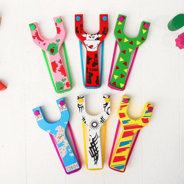 Рогатка разноцветная, МИКС