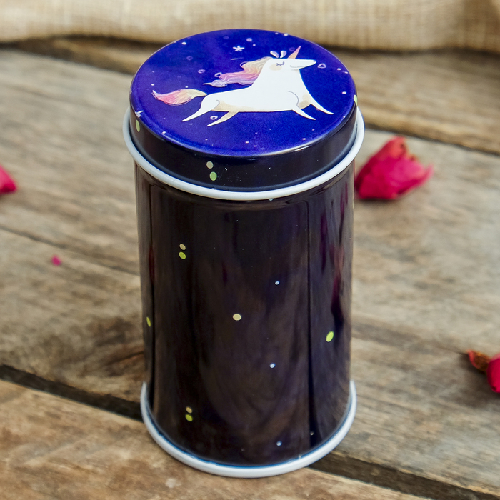 Шкатулка металл "Единороги и радуга" МИКС 7,5х4х4 см