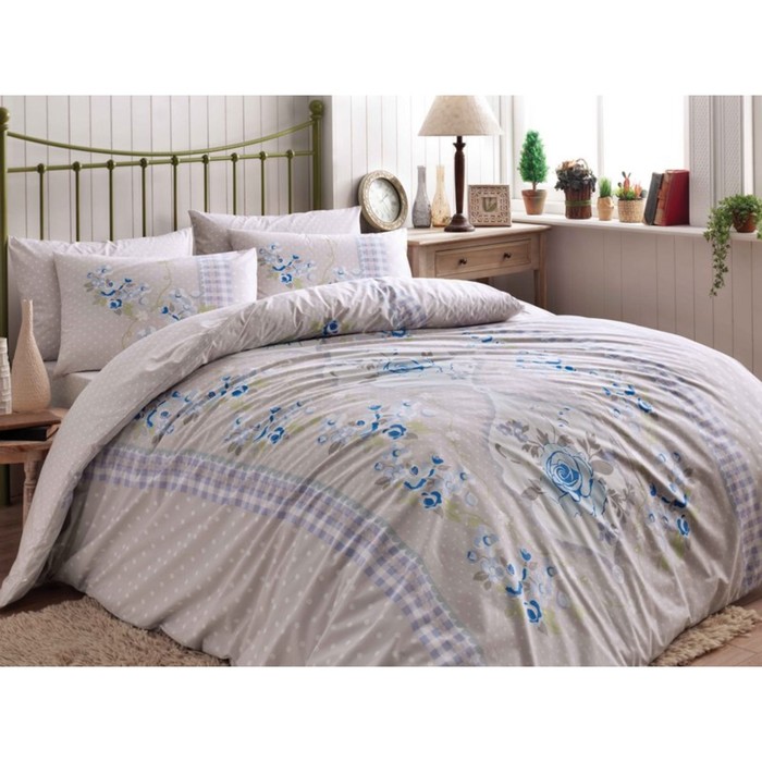 КПБ Paolo 1.5 сп., размер 180×260 см, 160×220 см, 50×70-1 шт, бежевый