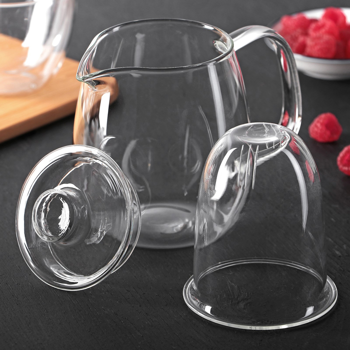 Чайник заварочный 400 мл "Бохо", со стеклянным ситом