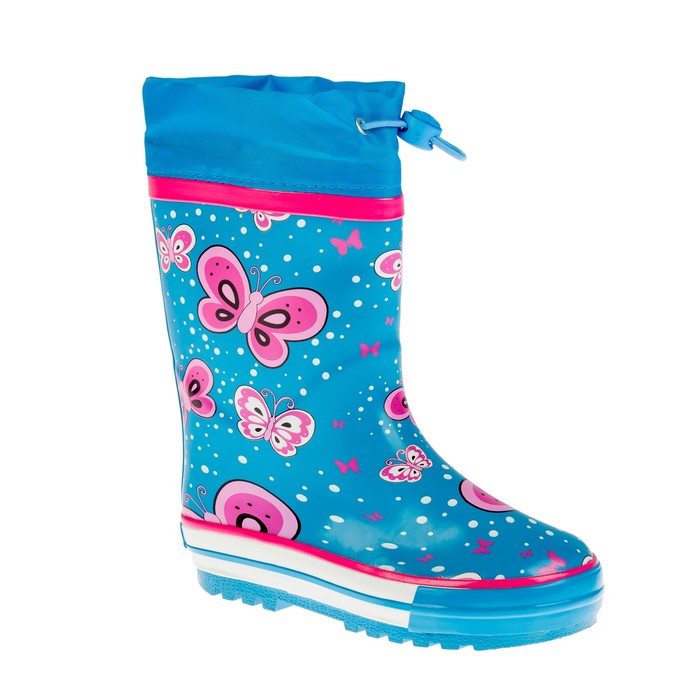 Сапоги дошкольные арт. 11104-6 (Голубой) (р. 33)