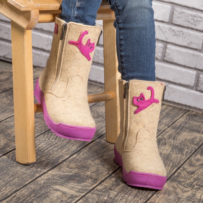 Валенки детские арт. 36624 (розовый) (р. 30)