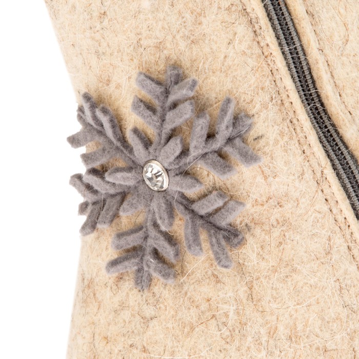 Валенки детские арт. 46511, цвет светло-серый, размер 35