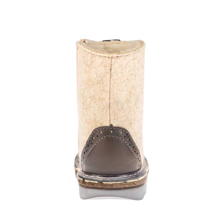 Унтоваленки детские арт. 23600*, цвет светло-серый, размер 24