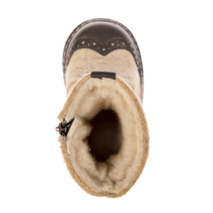 Унтоваленки детские арт. 23600*, цвет светло-серый, размер 24