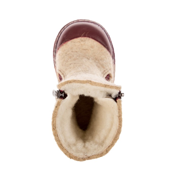 Унтоваленки детские арт. 23526* (бордовый) (р. 23)