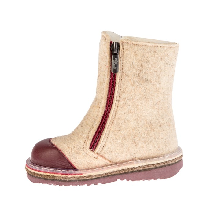 Унтоваленки детские арт. 23526* (бордовый) (р. 25)