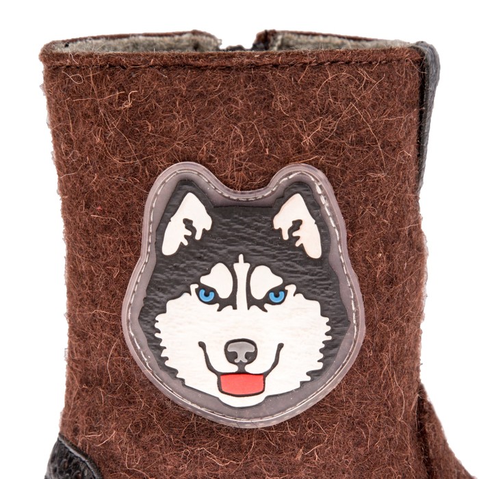 Унтоваленки детские арт. 33578, цвет коричневый, размер 27