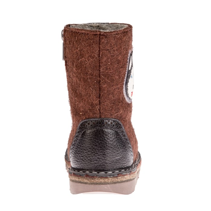 Унтоваленки детские арт. 33578, цвет коричневый, размер 29