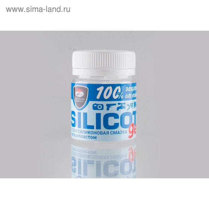 Силиконовая смазка ВМП Silicot gel, 40 мл, банка в пакете 2204