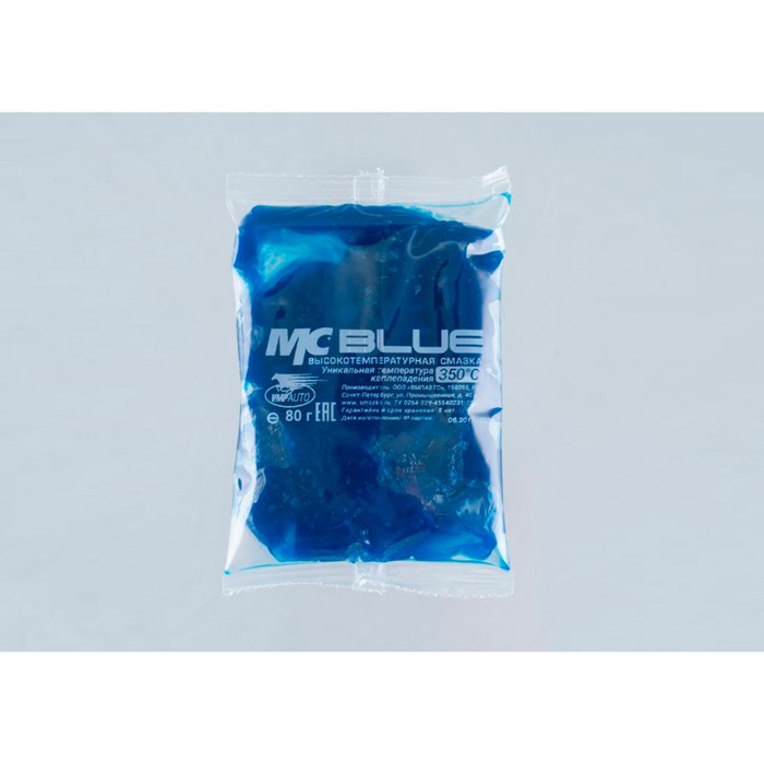 Смазка ВМП МС 1510 BLUE высокотемпературная комплексная литиевая, 80 г