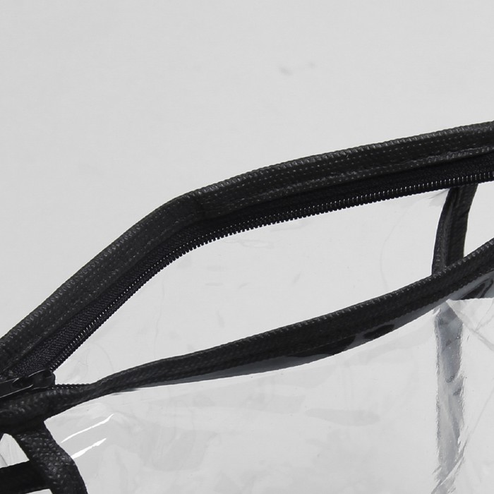 Сумка-косметичка, отдел на молнии, цвет чёрный