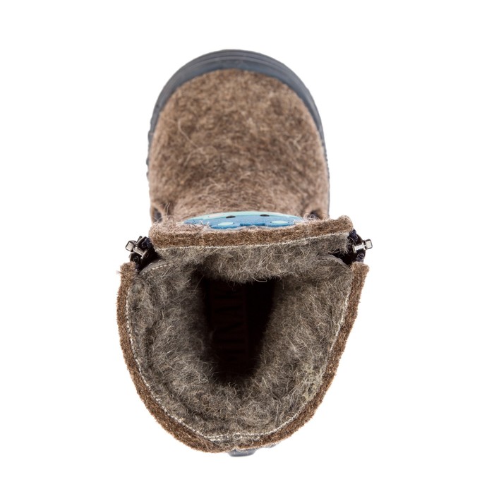 Валенки детские арт. 16851, цвет тёмно-серый, размер 22