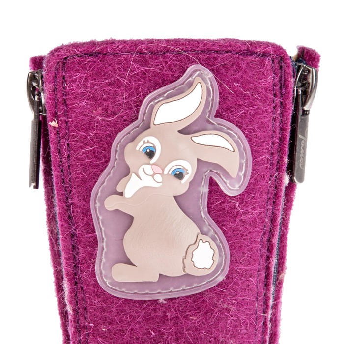 Унтоваленки детские арт. 23558, цвет фиолетовый, размер 23