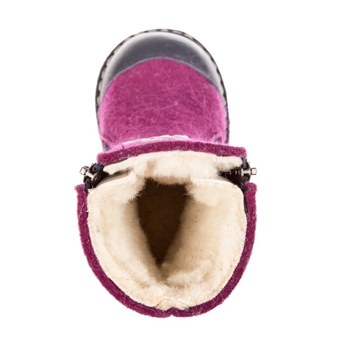 Унтоваленки детские арт. 23558, цвет фиолетовый, размер 23