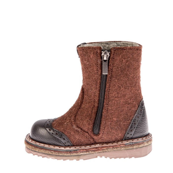 Унтоваленки детские арт. 23565, цвет коричневый, размер 23