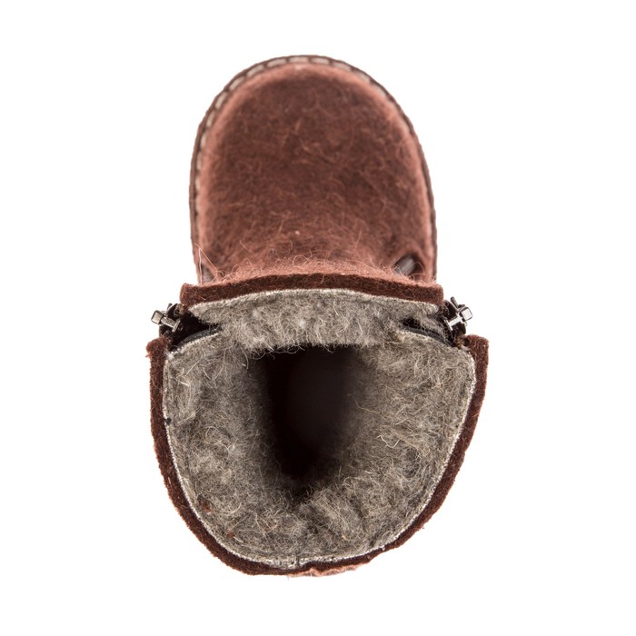 Унтоваленки детские арт. 23485*, цвет коричневый, размер 24