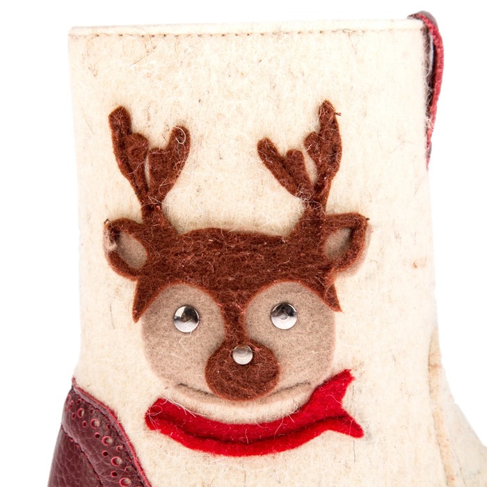 Унтоваленки детские арт. 33582 (бордовый) (р. 28)