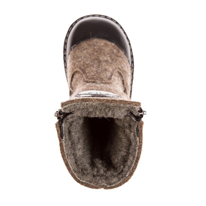 Унтоваленки детские арт. 33614, цвет тёмно-серый, размер 26