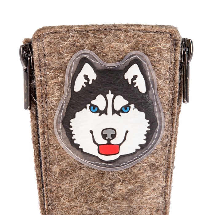 Унтоваленки детские арт. 33614, цвет тёмно-серый, размер 31