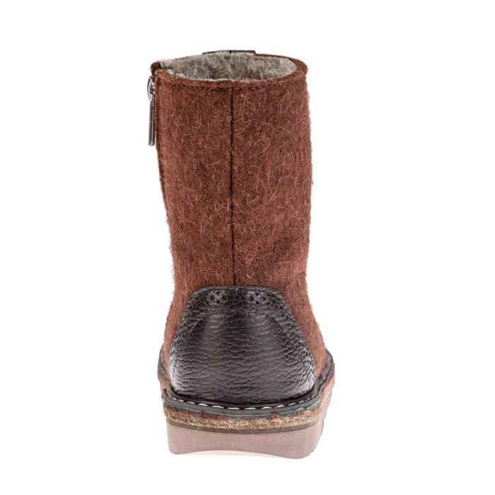 Унтоваленки детские арт. 33629*, цвет коричневый, размер 26