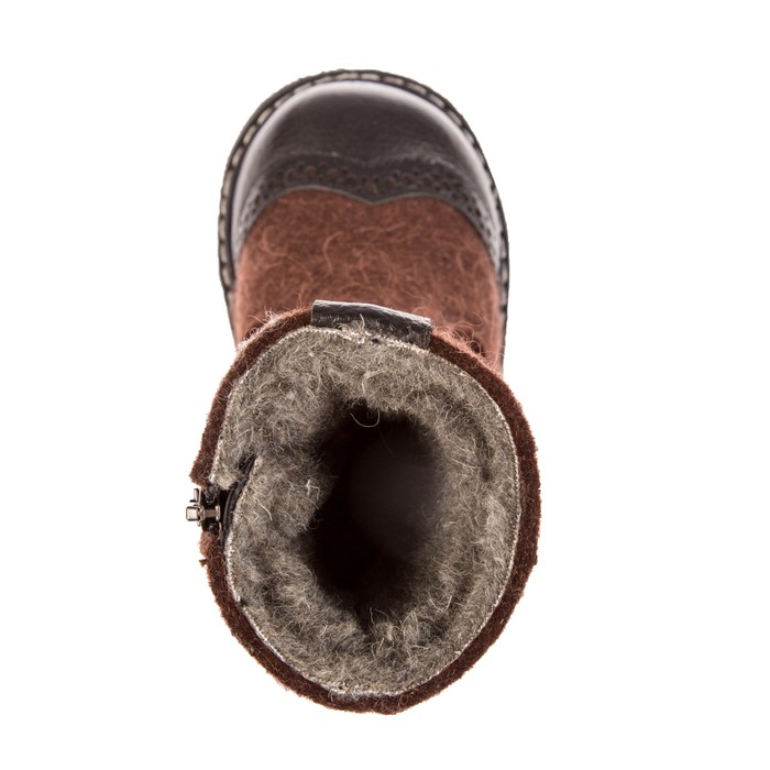 Унтоваленки детские арт. 33629*, цвет коричневый, размер 30