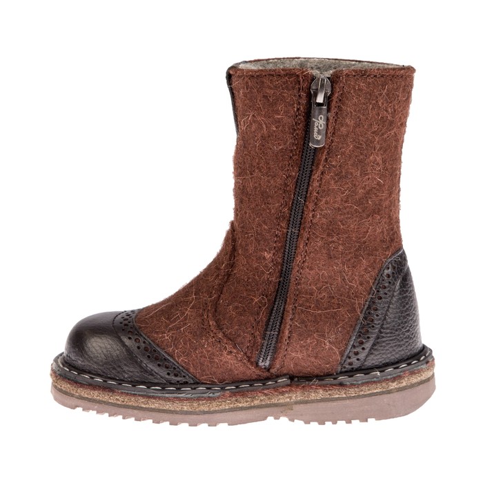 Унтоваленки детские арт. 33578, цвет коричневый, размер 31