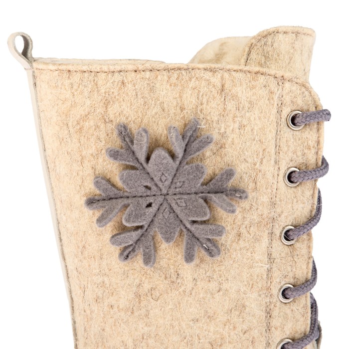 Унтоваленки детские арт. 43436, цвет светло-серый, размер 37