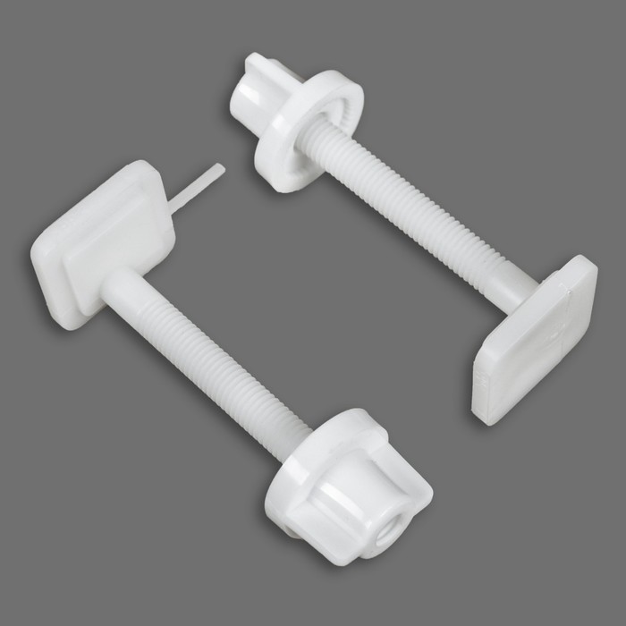 Сиденье для унитаза «Евро», с пластиковыми креплениями, цвет розовый