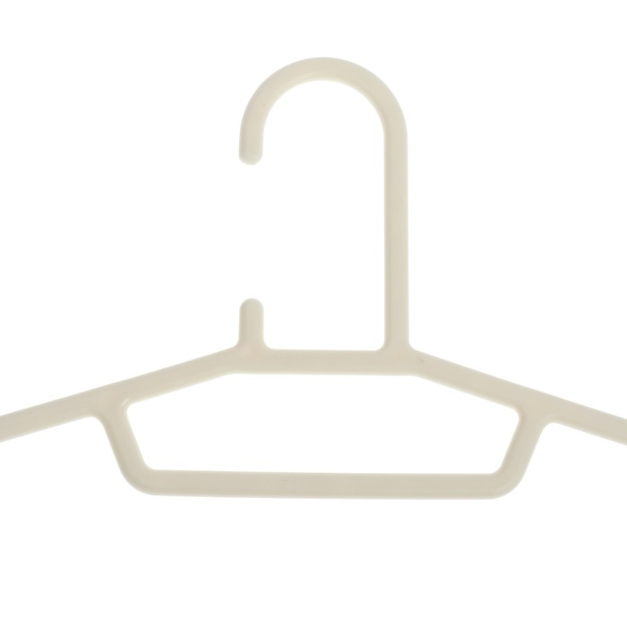 Вешалка-плечики, цвет молочный