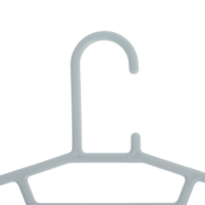 Вешалка-плечики, цвет серый