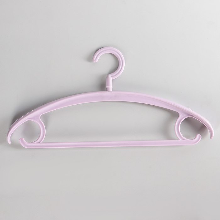 Вешалка-плечики "Цветик", цвет сиреневый