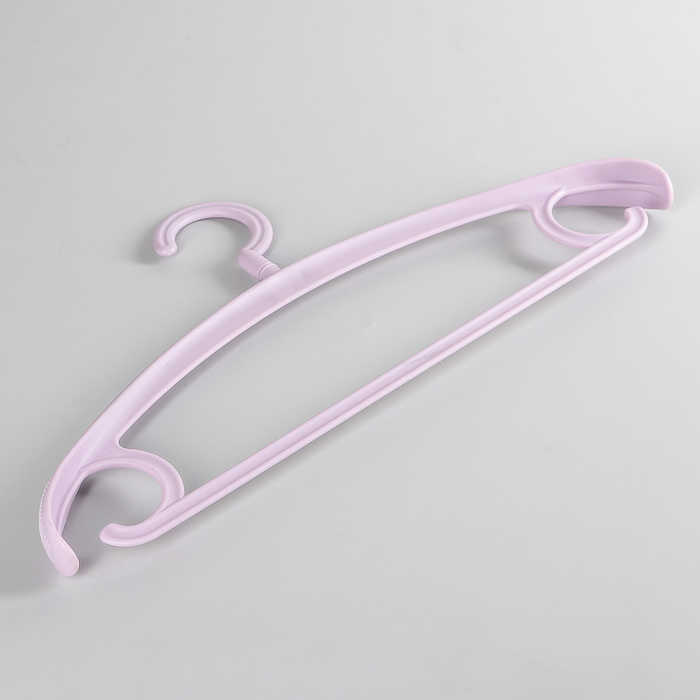 Вешалка-плечики "Цветик", цвет сиреневый