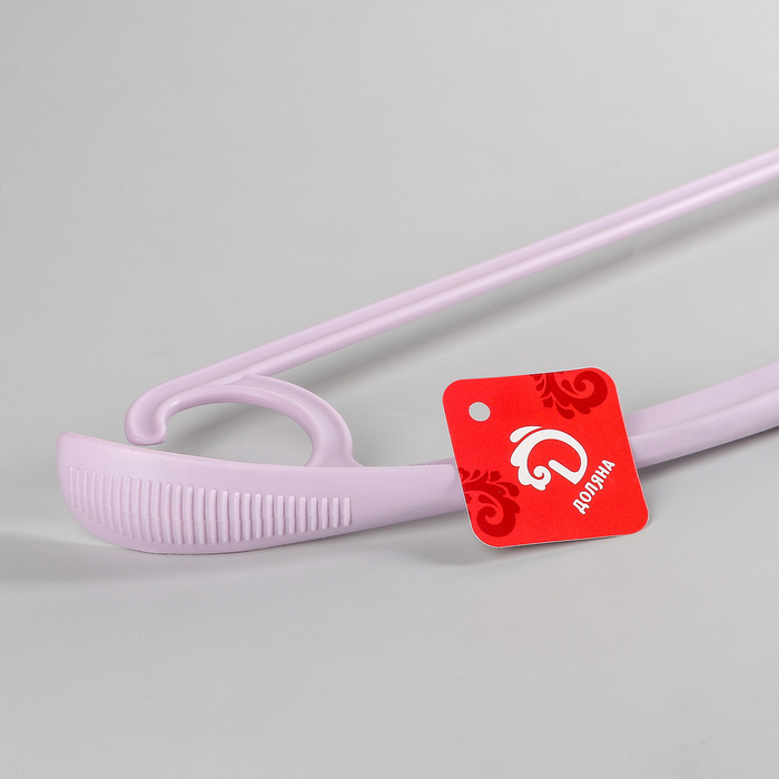 Вешалка-плечики "Цветик", цвет сиреневый