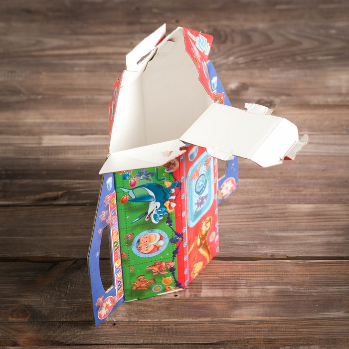 Подарочная коробка "Погружение в праздник", 31,3 х 29,5 х 10 см