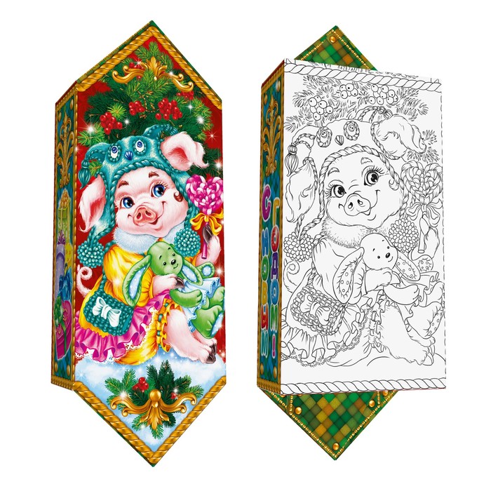 Подарочная коробка "Стеша", 20 x 10 x 6 см