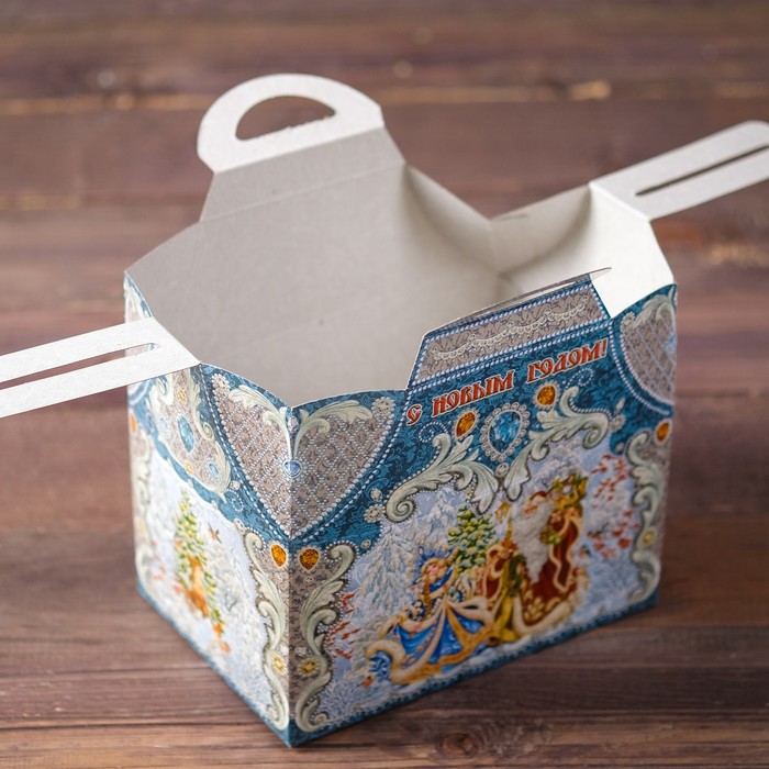 Подарочная коробка "Кружевной",18,5 x 12,5 x 19 см