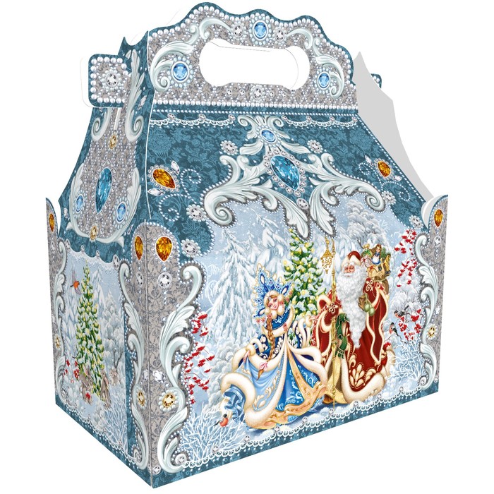 Подарочная коробка "Кружевной",18,5 x 12,5 x 19 см