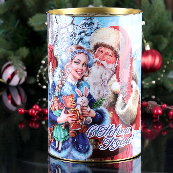 Подарочная коробка, тубус "Подарочная" 16,2х25 см