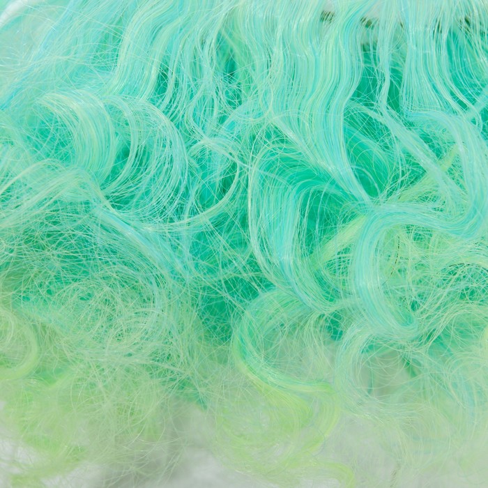 Волосы - тресс для кукол "Кудри" длина волос 15 см, ширина 100 см, №LSA029