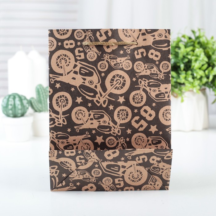 Пакет Крафт 15 х 20 х 6 см