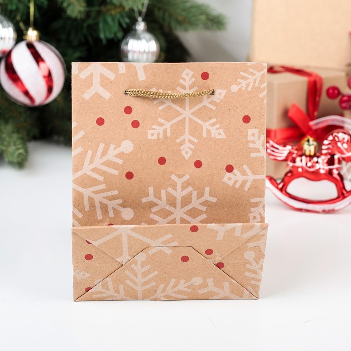 Пакет Крафт 11 х 14 х 5 см