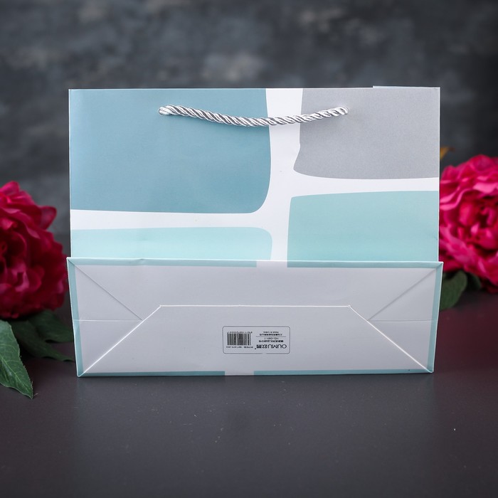 Пакет подарочный люкс, 24,5 х 9,5 х 19,5 см