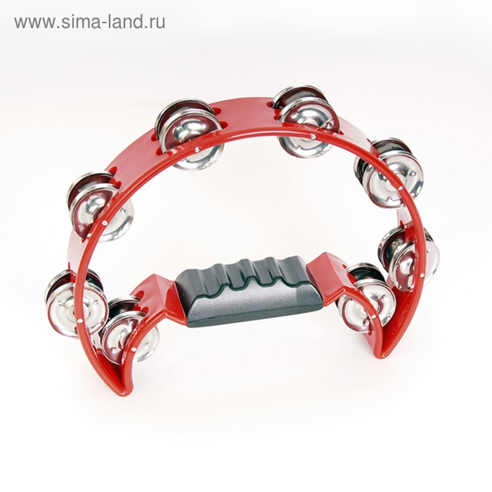 

Тамбурин DADI MT04 полумесяц, пластиковый, 16 пар бубенцов, микс
