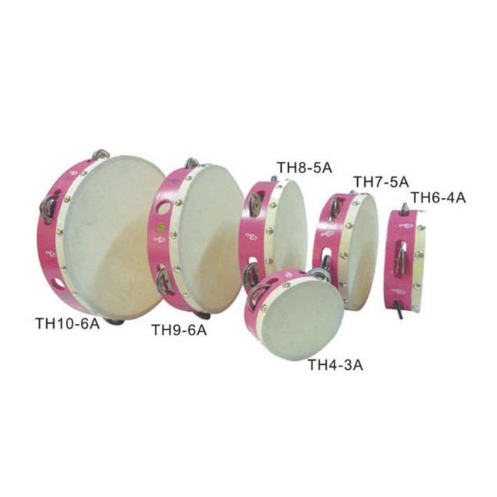 Тамбурин Fleet TH9-6A 9 дюймов, 6 бубенцов