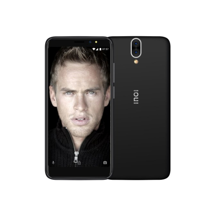Смартфон INOI 6 Lite 5,5" 1280*640, 8Gb, 1Gb RAM, 13+8+0,3Mp, 4750mAh черный